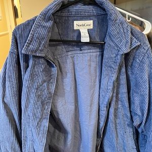 Blue corduroy jacket
